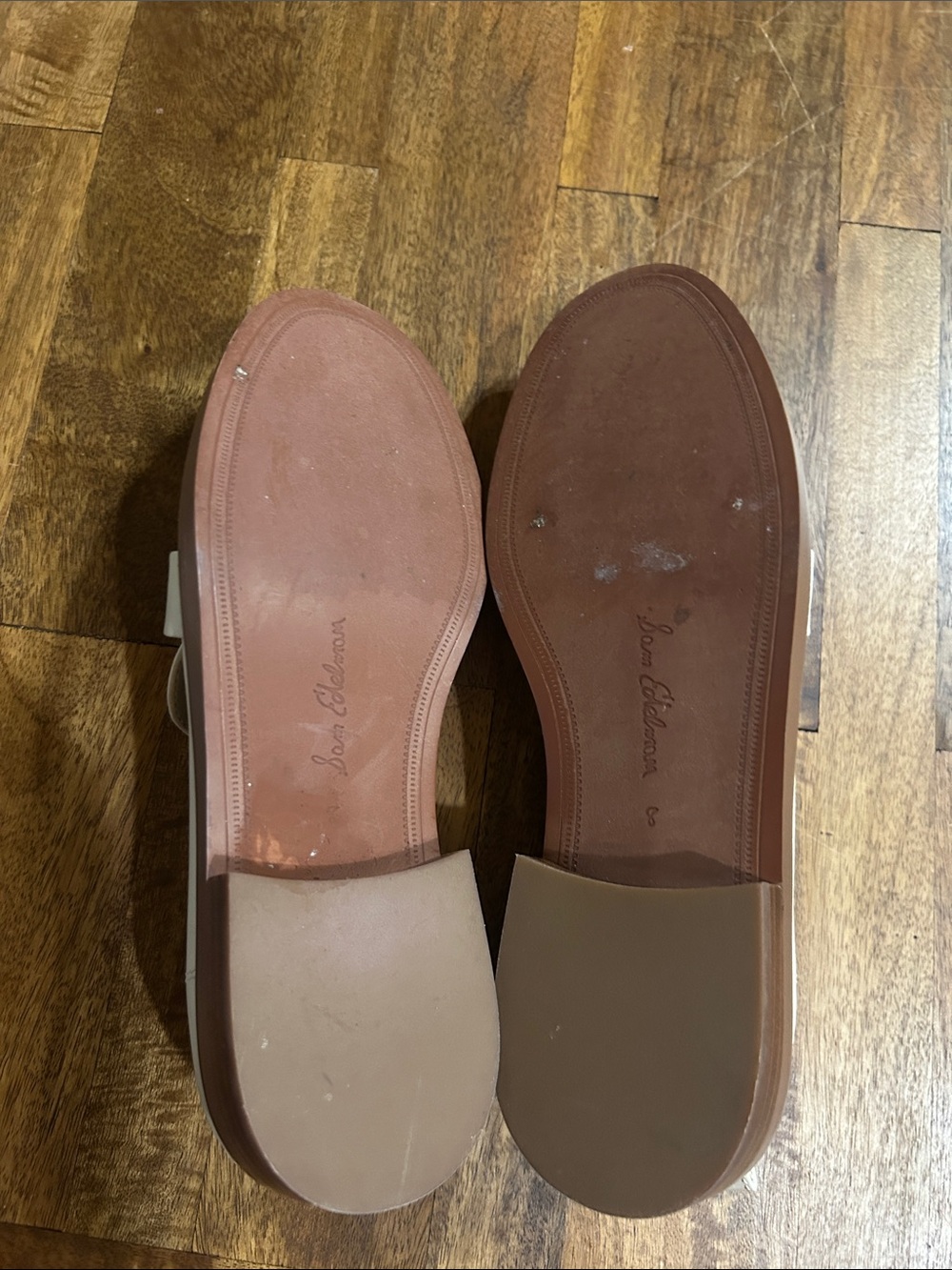Sam Edelman Women's Christy Loafers in Ivory size 8 - Picture 6 of 6